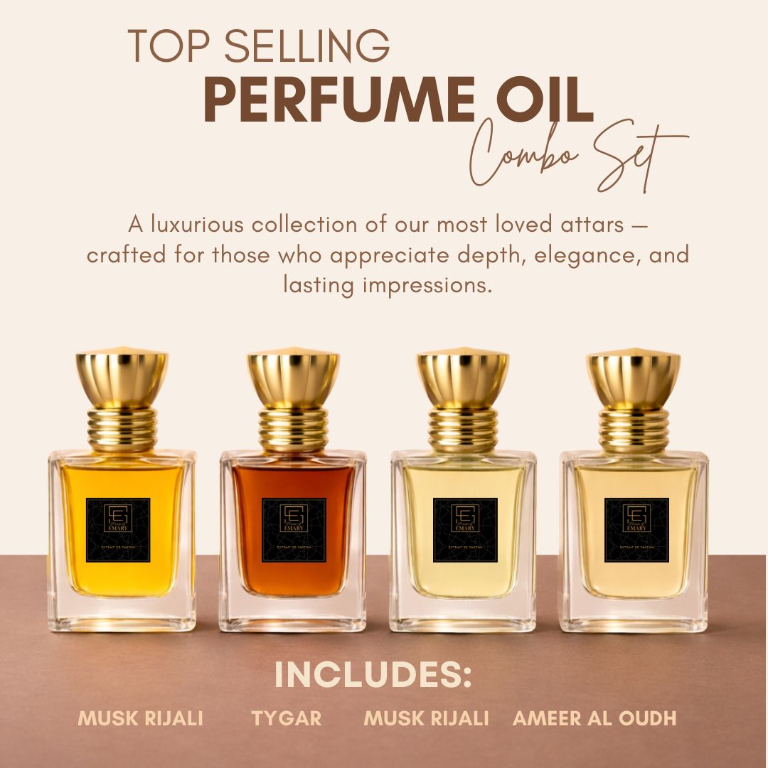 Top Selling Perfume Oil – Set of 4