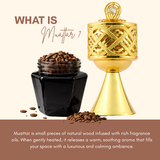 Ramadan Bakhoor Burner & Muattar Set
