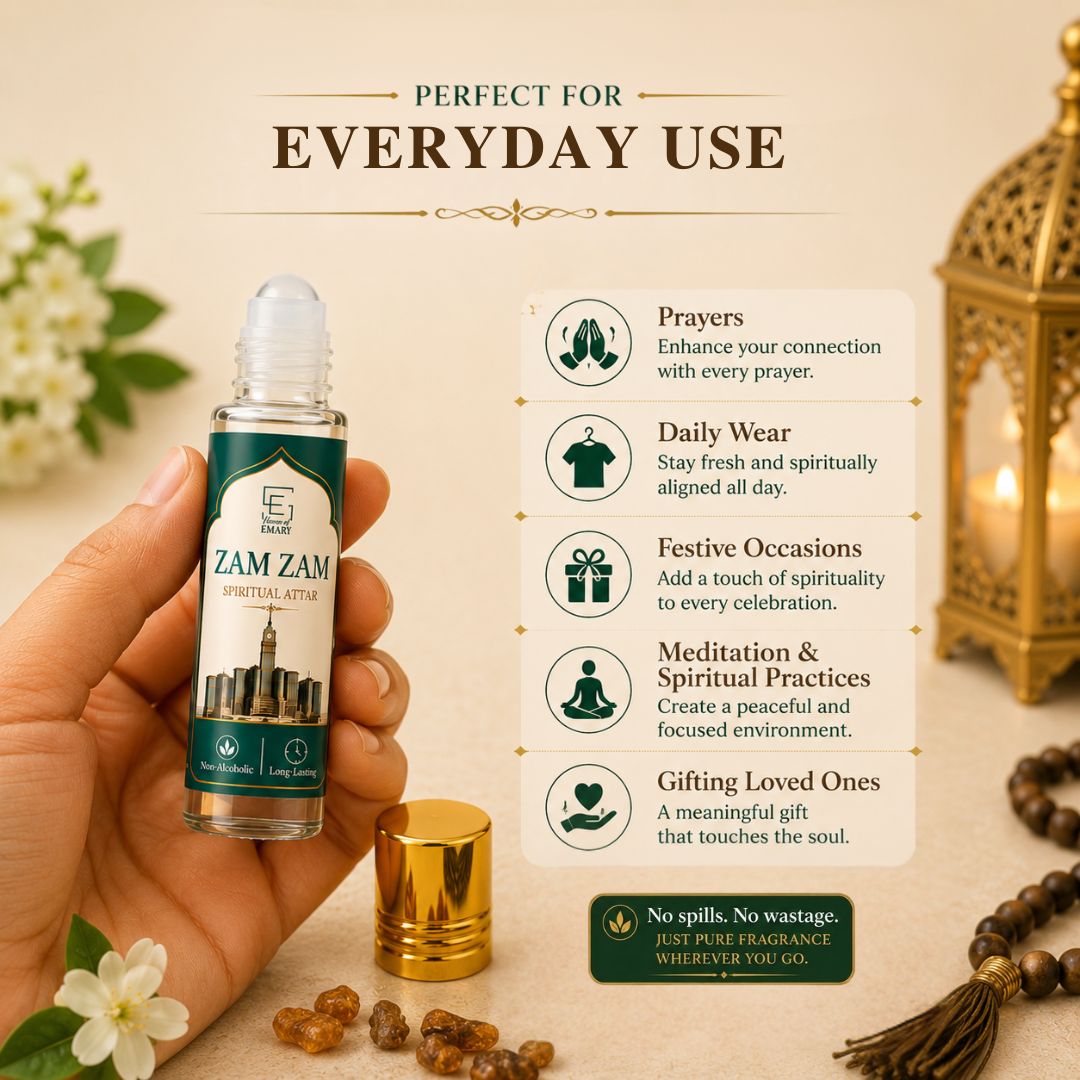 Spiritual Attar Set of 6 | Non-Alcoholic Perfume Oils