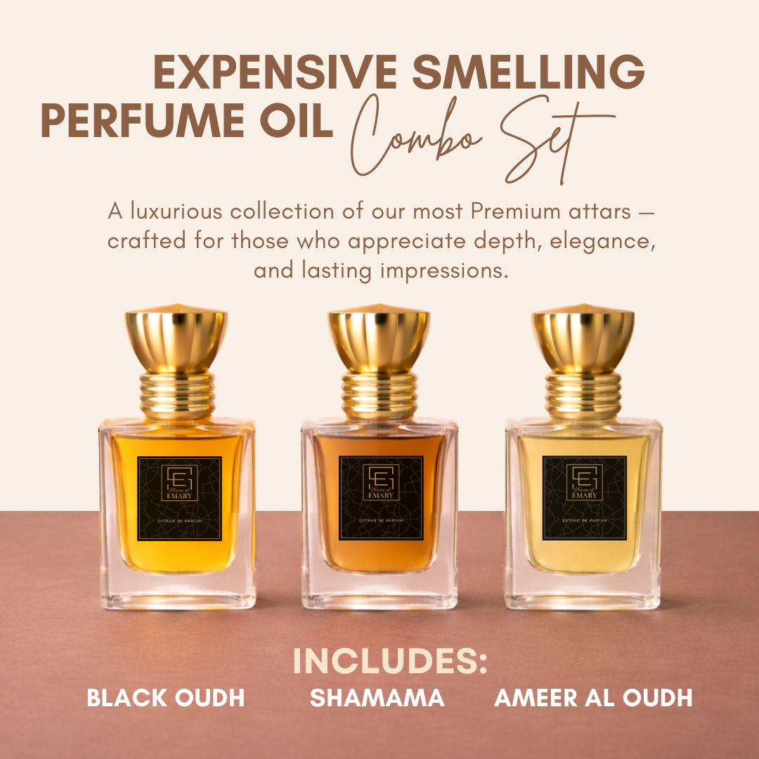 Expensive Smelling Perfume Oil – Set of 3